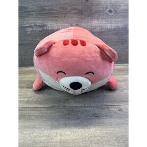 Smoochy Pals Plush Pink Kitty Cat 15” Soft Squishy Linzy Stuffed Animal Pillow